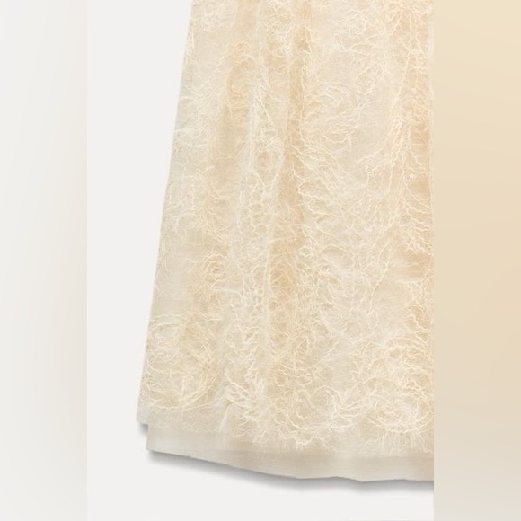 ZARA SEQUIN EMBROIDERED SKIRT - S - Picture 8 of 11